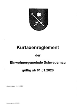 Kurtaxenreglement